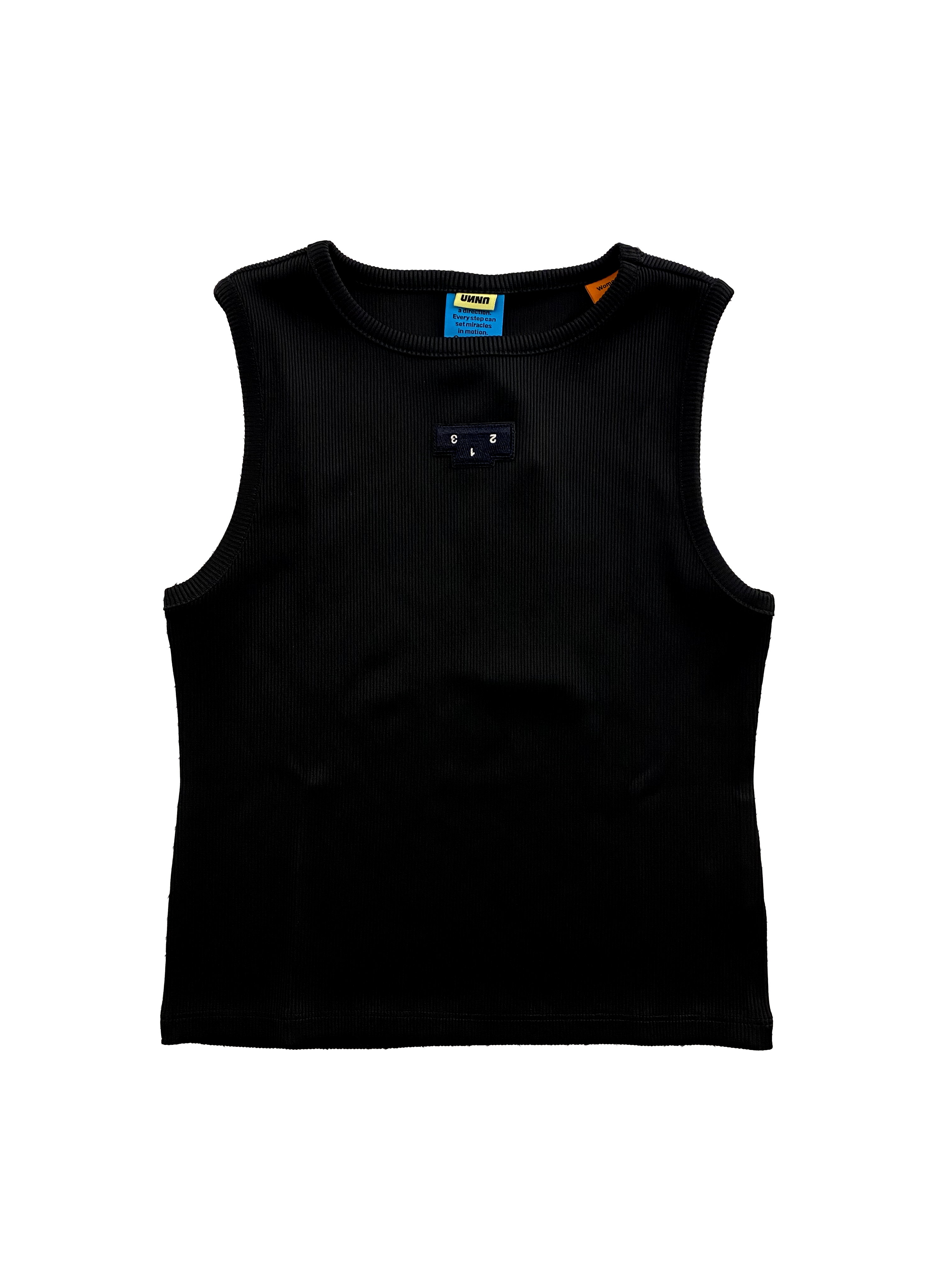 UNNA - Rib Tank Black Women