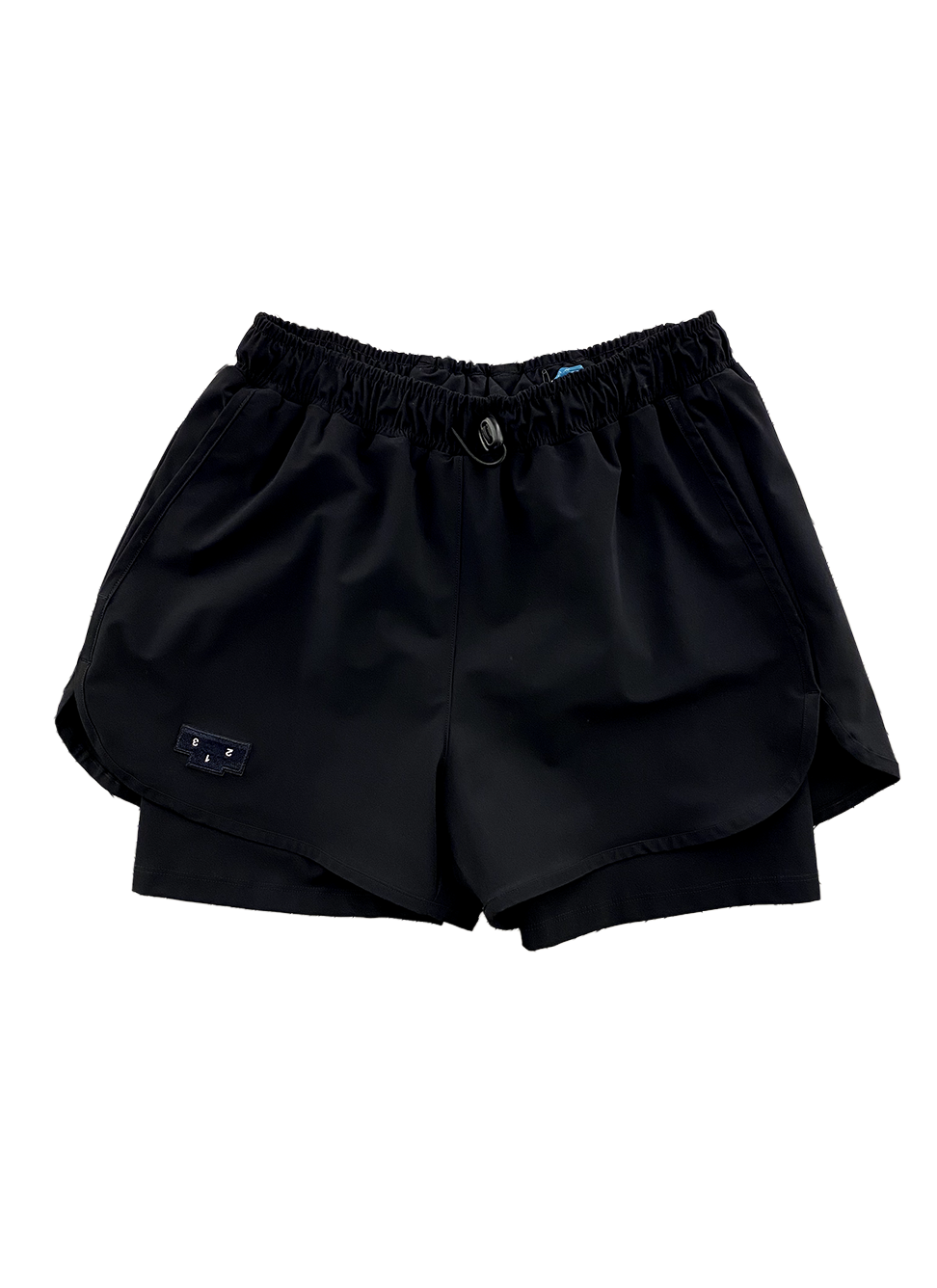 UNNA - Flow Shorts 3¨ Black Unisex