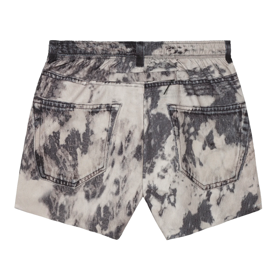 Satisfy - AmbientWarp™ 5" Unlined Shorts Bleached Black Denim