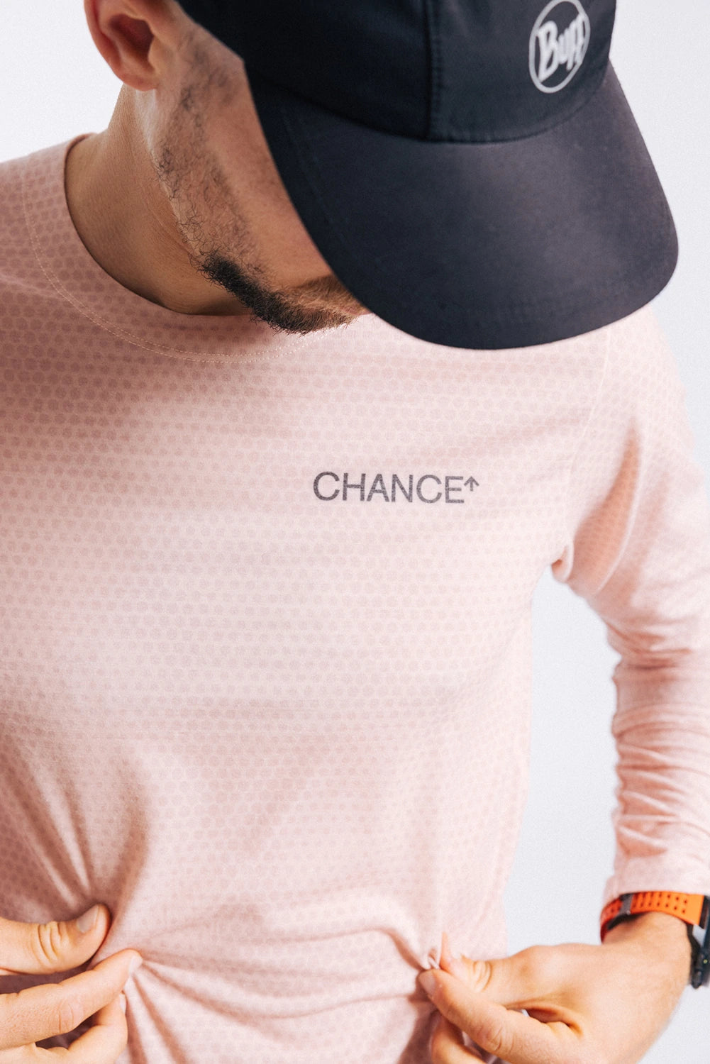 Chance - Performance Merino Long Sleeve Sugar Coral and Dianthus