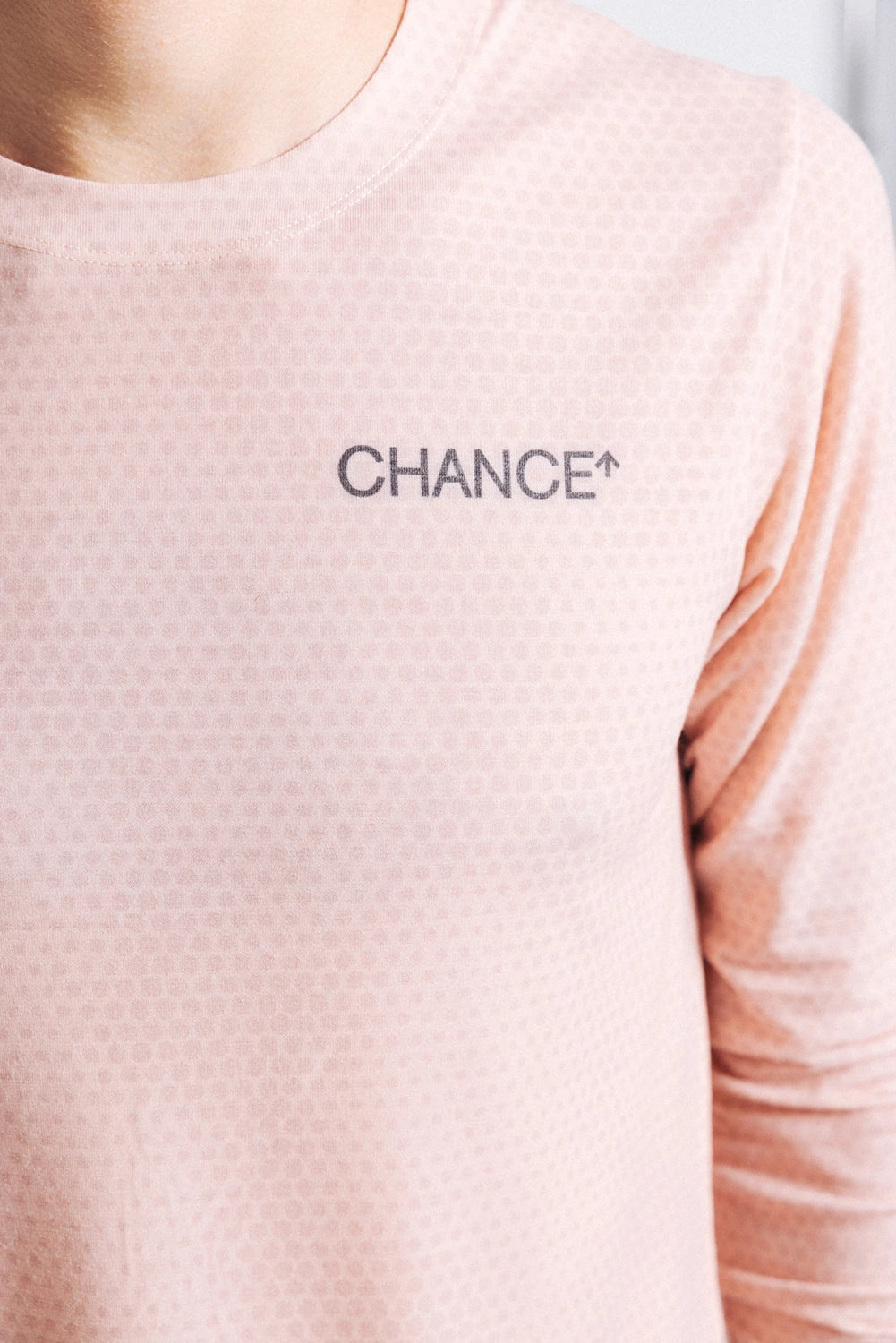 Chance - Performance Merino Long Sleeve Sugar Coral and Dianthus