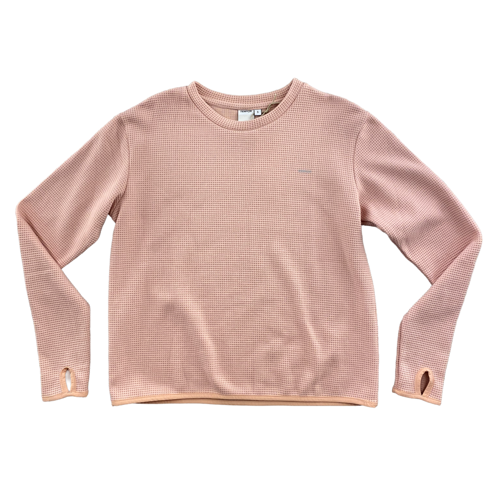 TIEMPOS™ Organic Cotton Waffle Long Sleeve