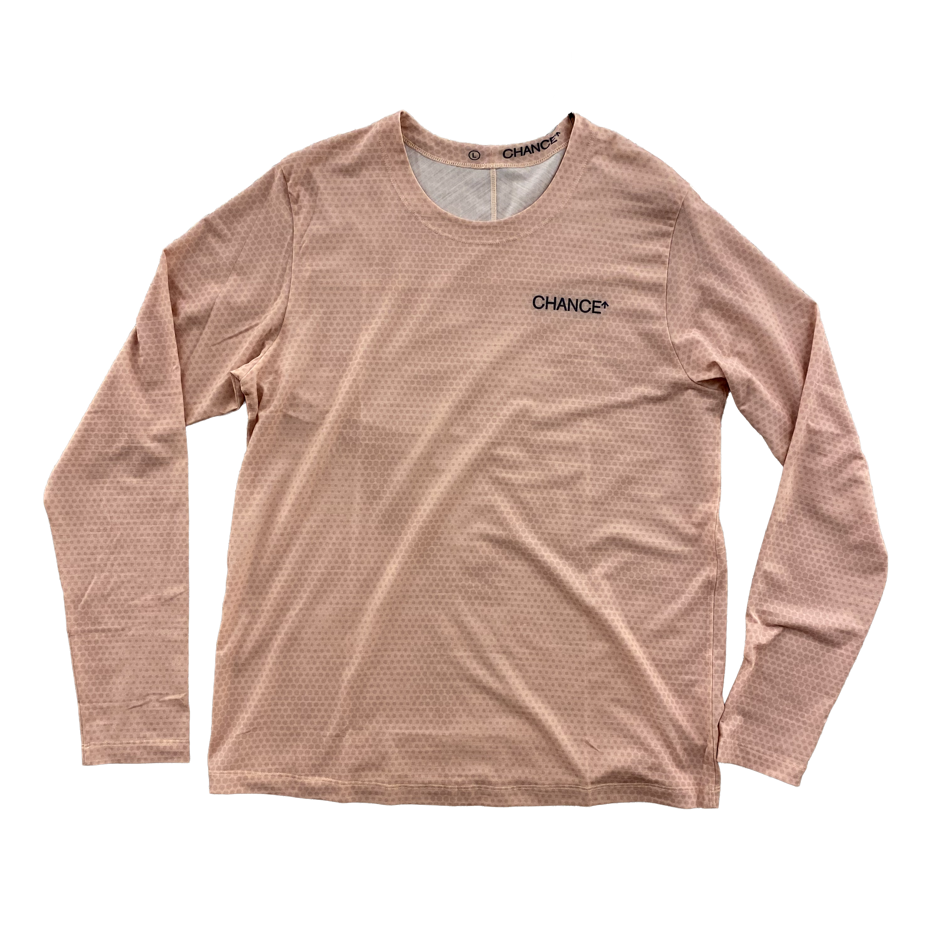Chance - Performance Merino Long Sleeve Sugar Coral and Dianthus