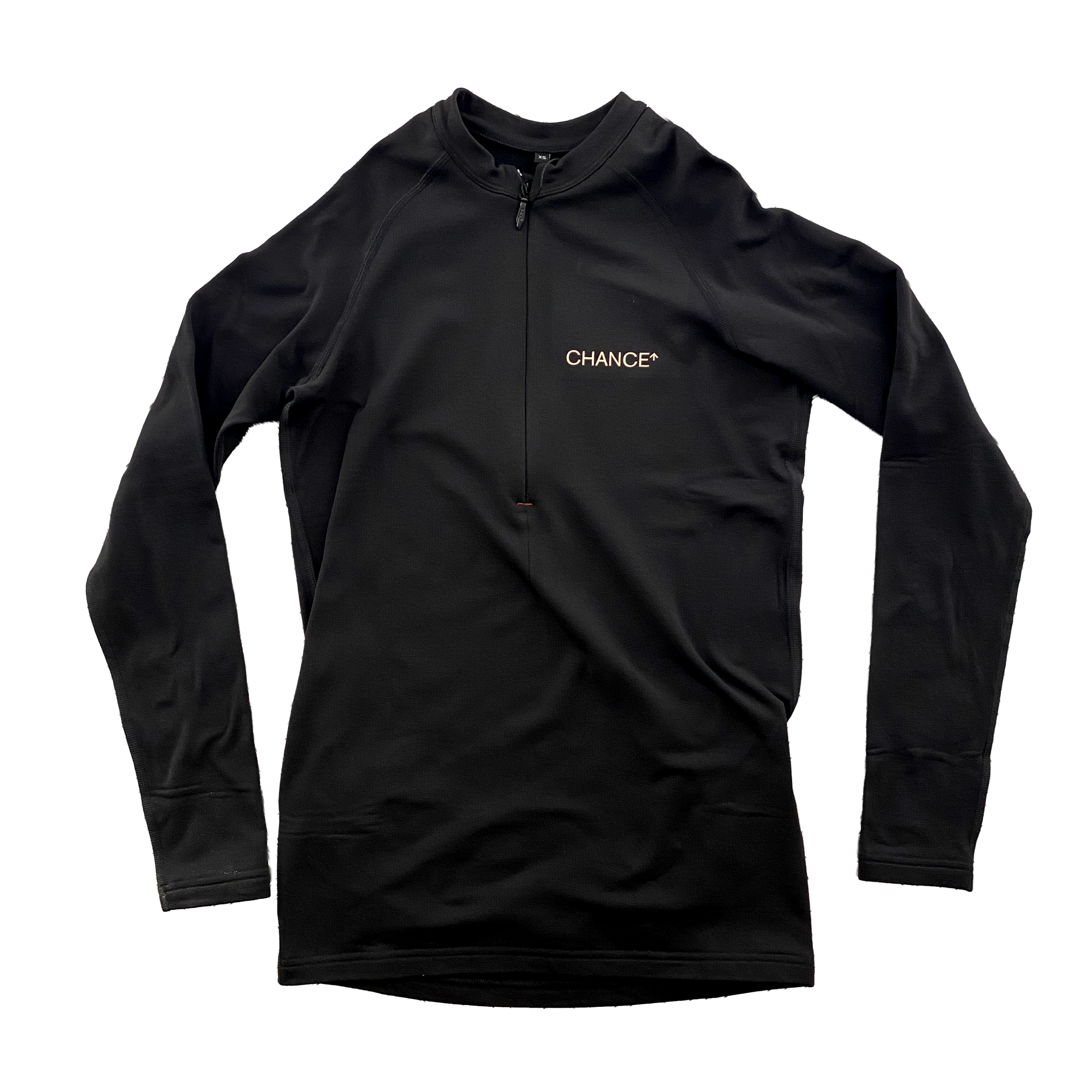 Chance - Arow Long Sleeve Baselayer - Black and Black