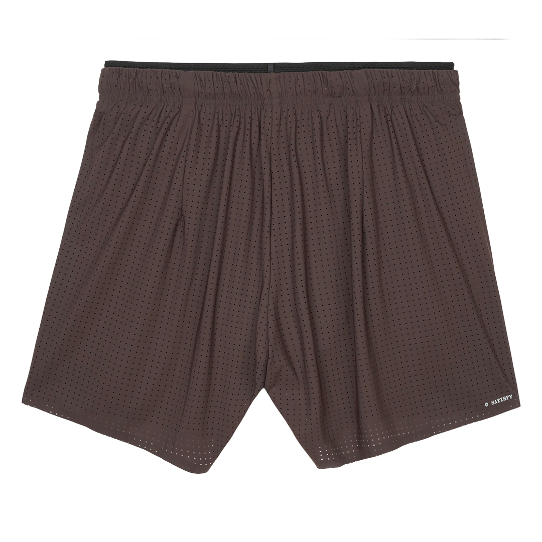 Satisfy Space-O™ 5" Shorts Deep Mahogany