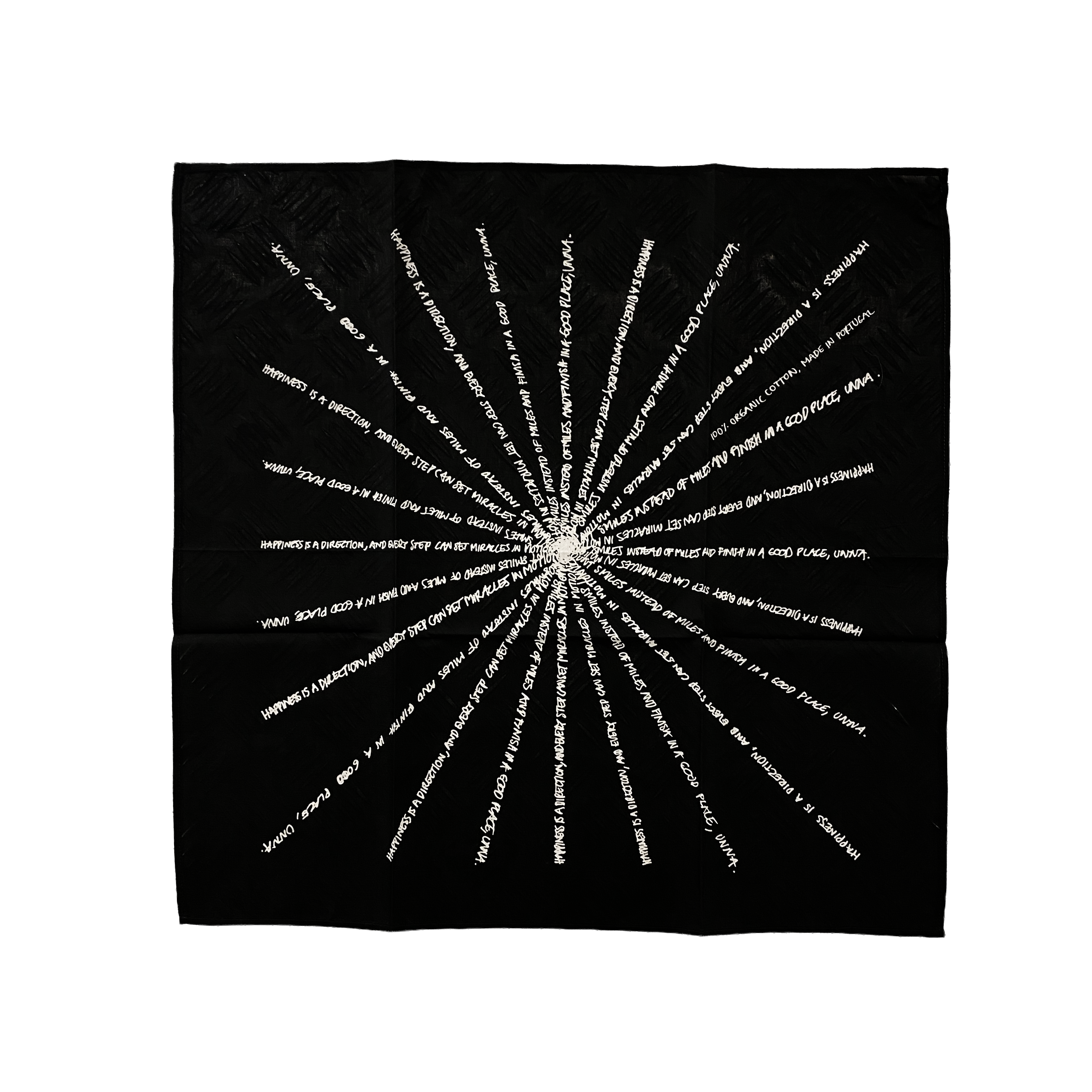UNNA - Mantra Scarf Black