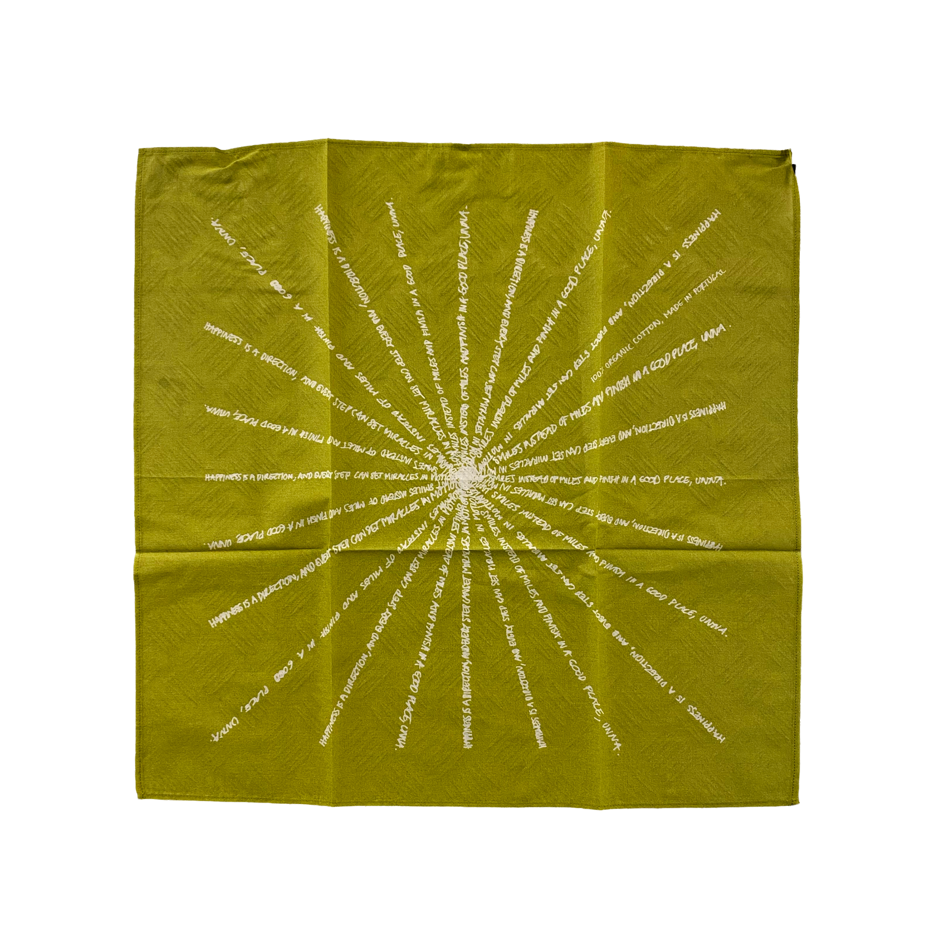 UNNA - Mantra Scarf Green