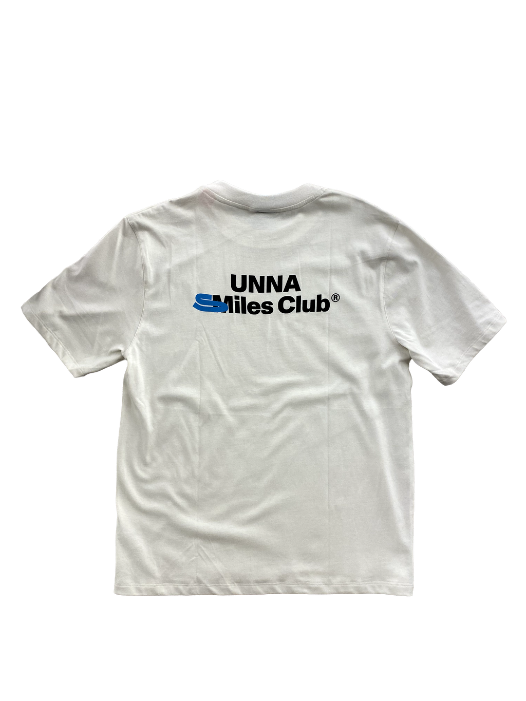 UNNA - Smiles Club Tee Vanilla White Men