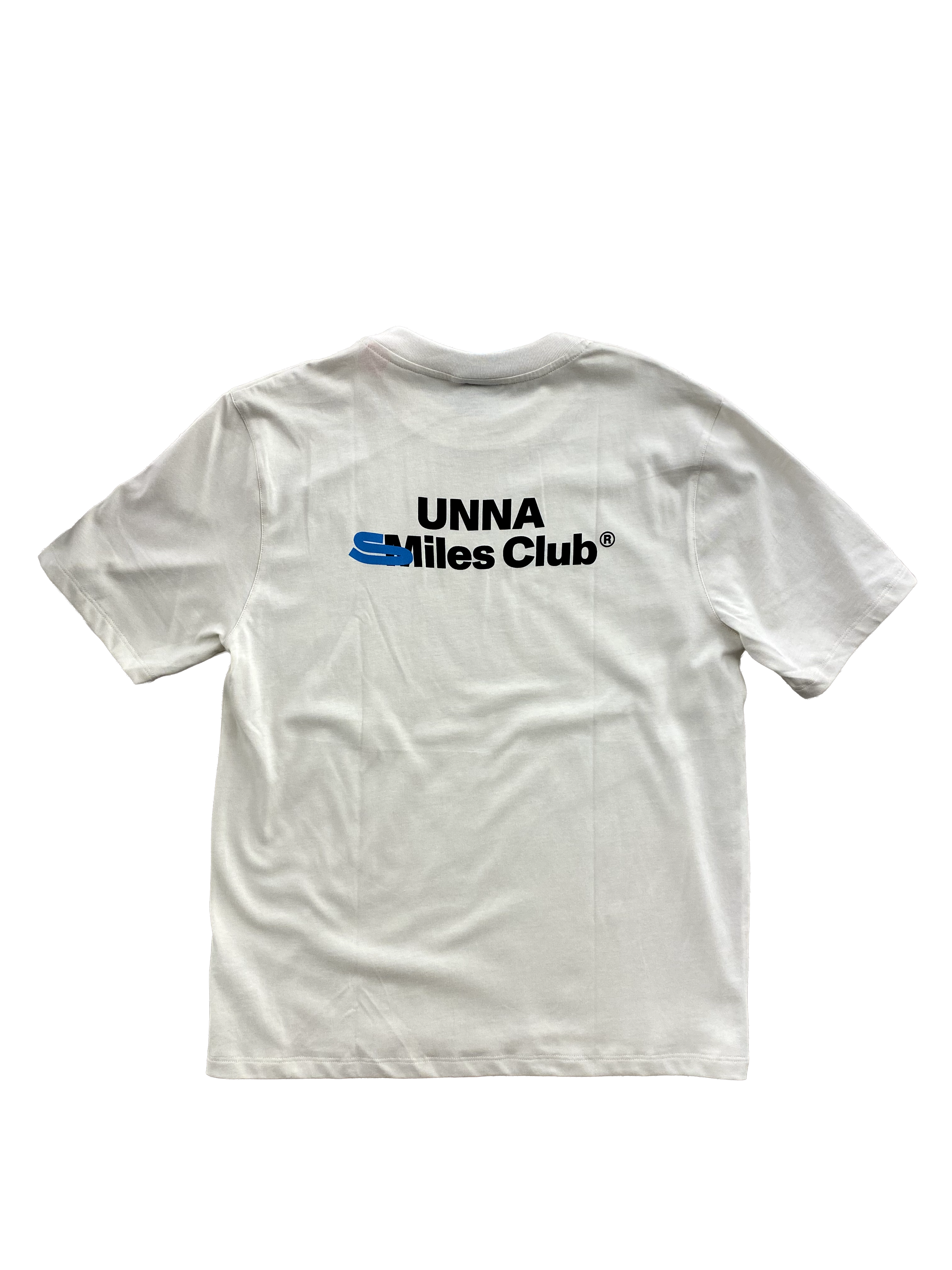 UNNA - Smiles Club Tee Vanilla White Men